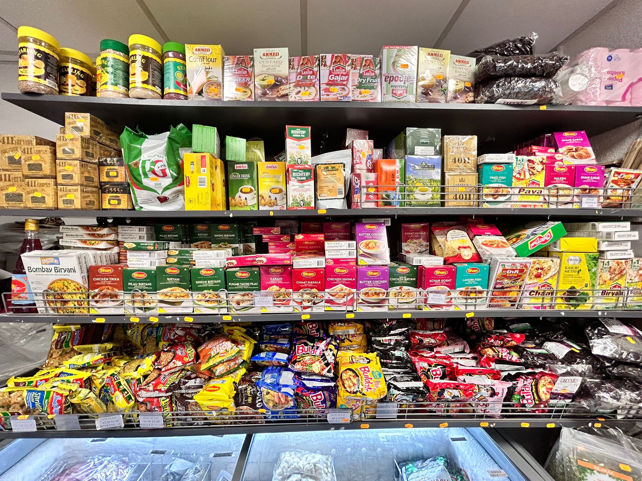 Rayon épicerie asiatique
